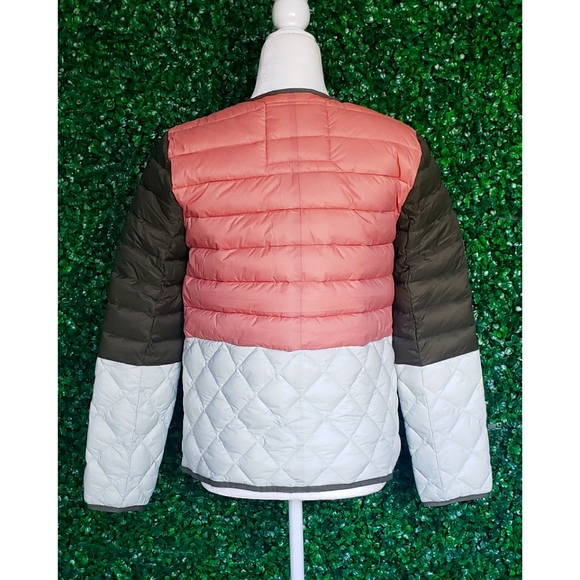 15. J.Crew Quilted lady jacket with PrimaLoft® in colorblock - Picture 6 of 8
